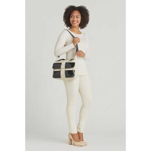 VINTAGE Bag Nine West Vegan Leather Tote Shoulder Handbag PURSE Women's WOMAN'S